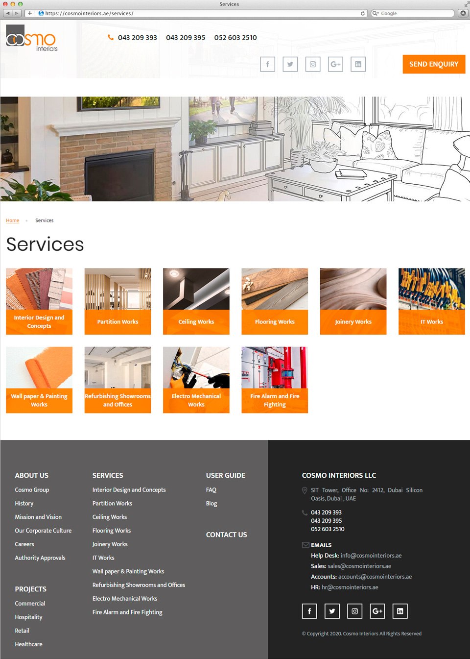 Cosmo Interiors | Beontop Portfolio Service Catalog