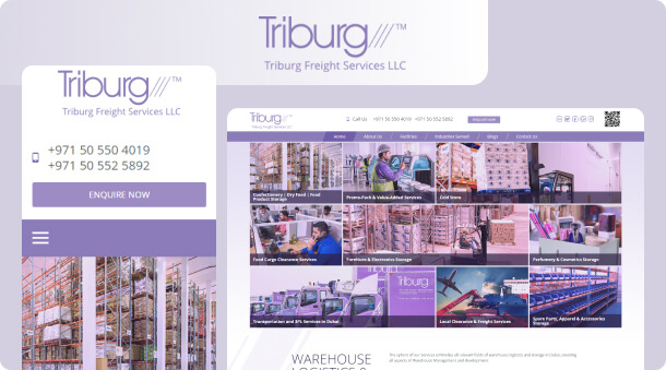 New Website and SEO Services for Triburg