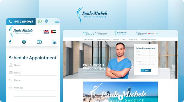 New Website and SEO Services for Dr. Paulo Michels