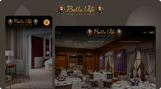 New Website and SEO Services for Bella Vita