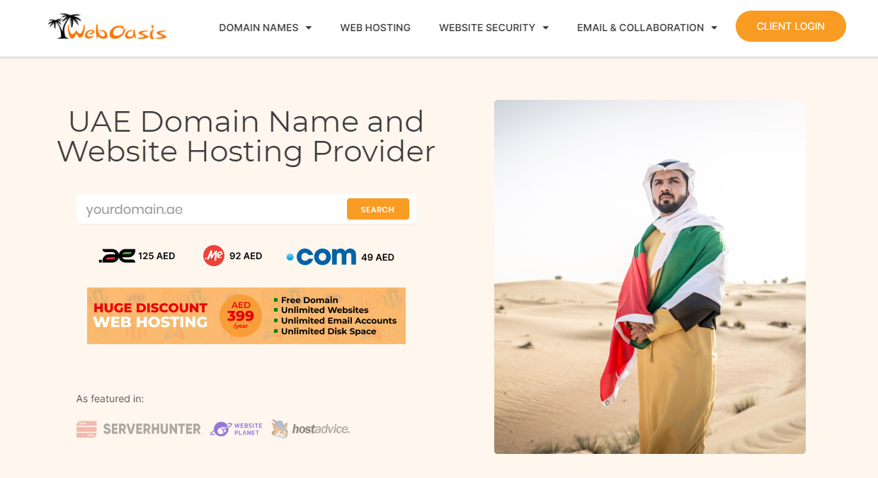 WebOasis AE Doman Names Registrar