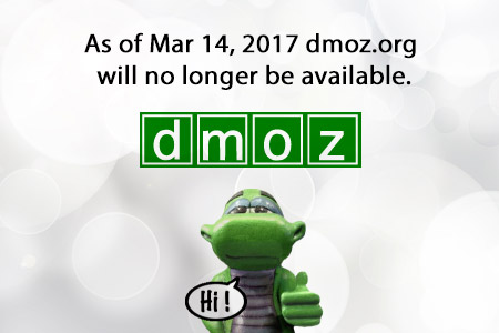 DMOZ will no longer be available